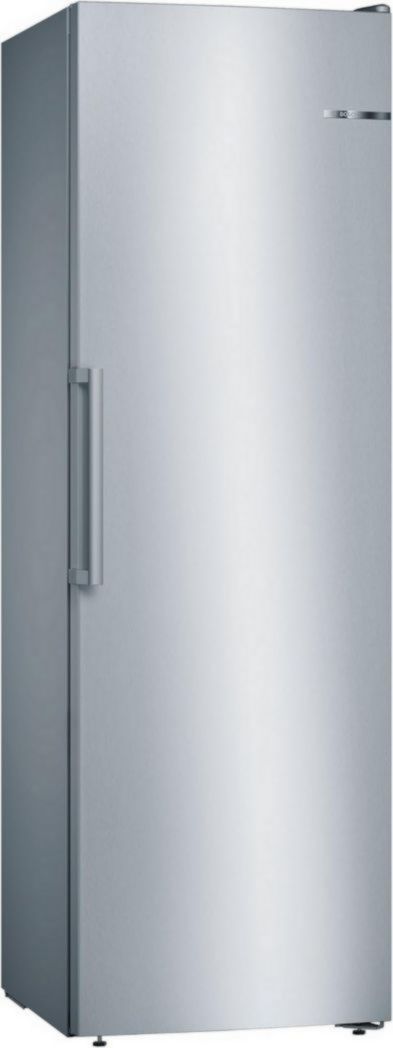 Bosch GSN36VLEP, Congélateur pose libre, Série 4, 242 L, 4 tiroirs de congélation, 186 x 60 cm, Acier inoxydable 