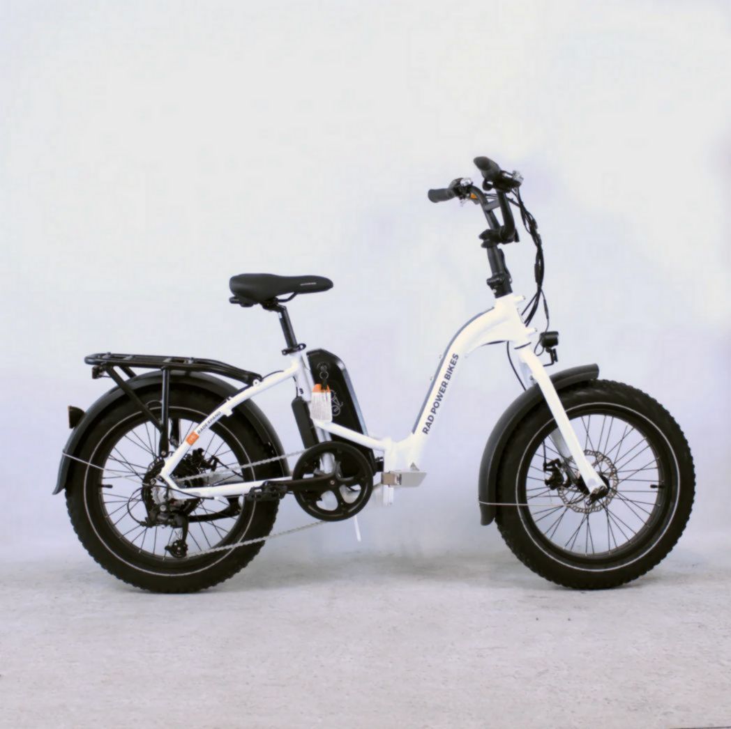 Vélo électrique pliable RadPower Bikes RadExpand 5, blanc